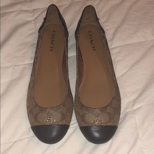 Never Worn Coach Flats!